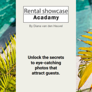 Learn how to take better photos of your vacation rental with your phone. Attract more guests, get more bookings, and increase your income with our easy course!